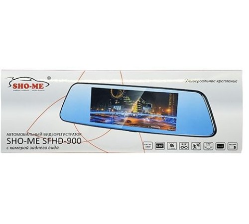 Видеорегистратор Sho-Me SFHD-900 черный 1080x1996 1080p 140гр. NTK96658 Видеорегистратор Sho-Me SFHD-900 черный 1080x1996 1080p 140гр. NTK96658