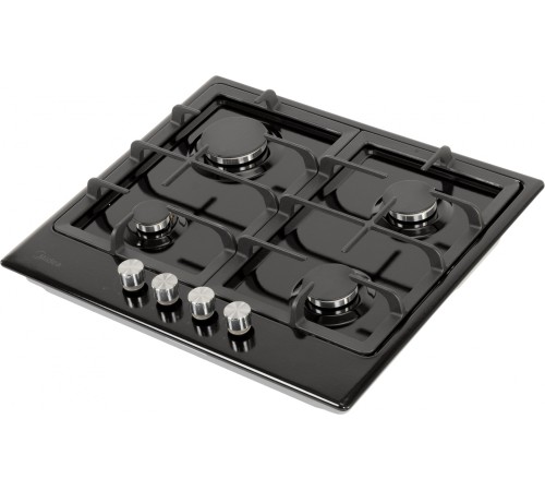 Газовая варочная поверхность Midea MG606B черный Газовая варочная поверхность Midea MG606B черный