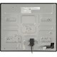 Газовая варочная поверхность Midea MG606B черный