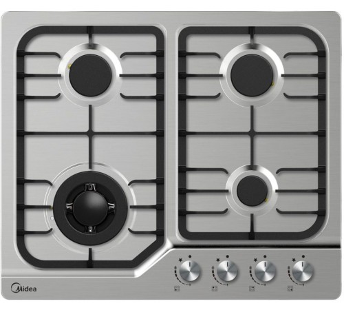 Газовая варочная поверхность Midea MG687X нержавеющая сталь Газовая варочная поверхность Midea MG687X нержавеющая сталь