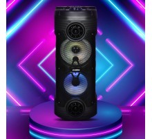 Минисистема Hyundai H-MC170 черный 80Вт FM USB BT SD/MMC