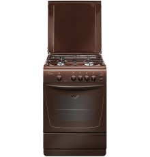 Плита Газовая Gefest ПГ 1200 С6 К43 коричневый (металлическая крышка) реш.сталь