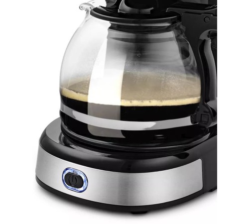 Кофеварка капельная Kitfort КТ-730 650Вт черный/нержавеющая сталь Кофеварка капельная Kitfort КТ-730 650Вт черный/нержавеющая сталь