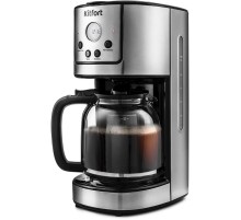 Кофеварка капельная Kitfort КТ-732 900Вт нержавеющая сталь/черный
