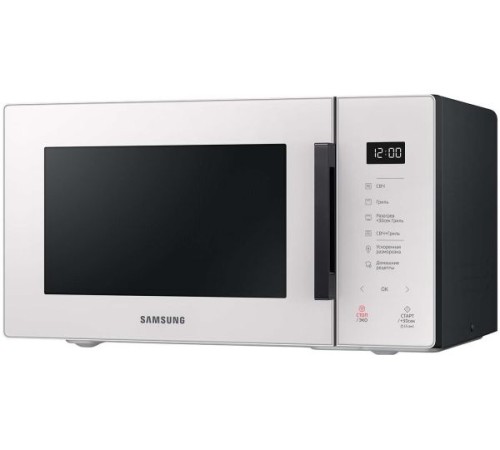 Микроволновая Печь Samsung MG23T5018AE/BW 23л. 800Вт молочный