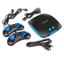 Игровая консоль Titan Magistr черный в комплекте: 555 игр