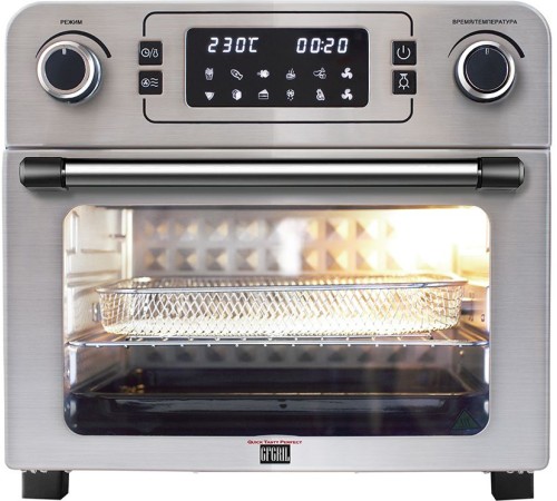 Мини-печь GFGril GFAO-700 23л. 1700Вт серебристый Мини-печь GFGril GFAO-700 23л. 1700Вт серебристый