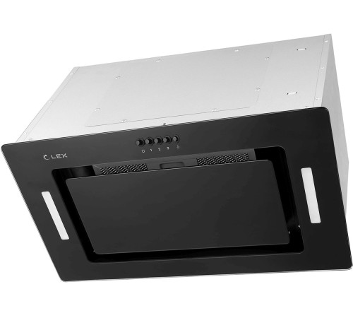 Вытяжка встраиваемая Lex GS Bloc G 600 BL черный управление: кнопочное (1 мотор) Вытяжка встраиваемая Lex GS Bloc G 600 BL черный управление: кнопочное (1 мотор)