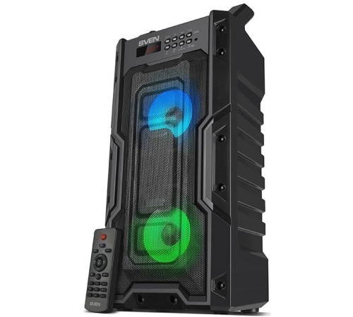 Колонка порт. Sven PS-435 черный 20W 2.0 BT/3.5Jack/USB 10м 2000mAh (SV-019075) Колонка порт. Sven PS-435 черный 20W 2.0 BT/3.5Jack/USB 10м 2000mAh (SV-019075)