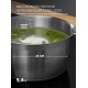 Кастрюля Polaris Rialto 24C 5.4л. d=24см (с крышкой) стальной (015153)