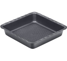 Форма для выпечки Polaris Kontur 2323S квадр. 23x23см сталь черный (015444)