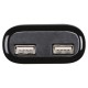 Сетевое зар./устр. Hama H-173608 2.4A+2.4A 2xUSB универсальное черный (00173608)