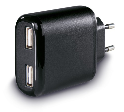 Сетевое зар./устр. Hama H-173608 2.4A+2.4A 2xUSB универсальное черный (00173608) Сетевое зар./устр. Hama H-173608 2.4A+2.4A 2xUSB универсальное черный (00173608)