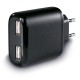 Сетевое зар./устр. Hama H-173608 2.4A+2.4A 2xUSB универсальное черный (00173608)