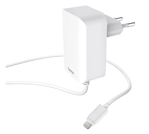 Сетевое зар./устр. Hama H-178342 12W 2.4A для Apple белый (00178342)
