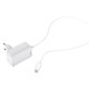 Сетевое зар./устр. Hama H-178342 12W 2.4A для Apple белый (00178342)