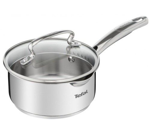 Ковш Tefal Duetto+ G7192255 d=16см (с крышкой) серебристый (2100113184)