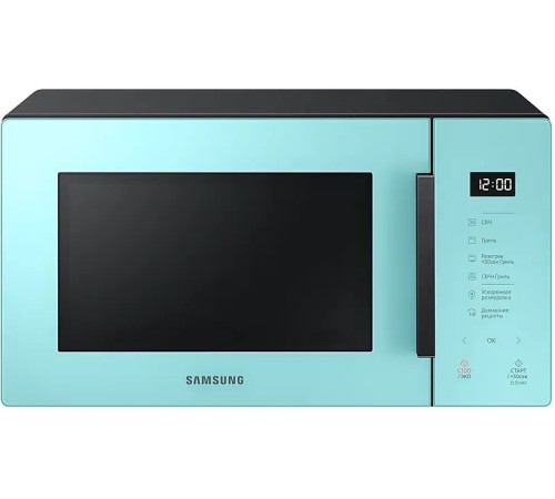 Микроволновая Печь Samsung MG23T5018AN/BW 23л. 800Вт мятный/черный