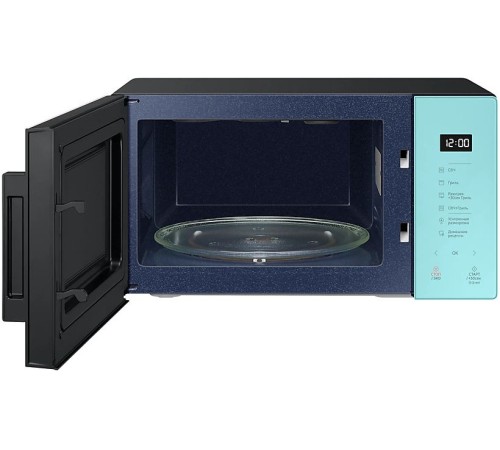 Микроволновая Печь Samsung MG23T5018AN/BW 23л. 800Вт мятный/черный