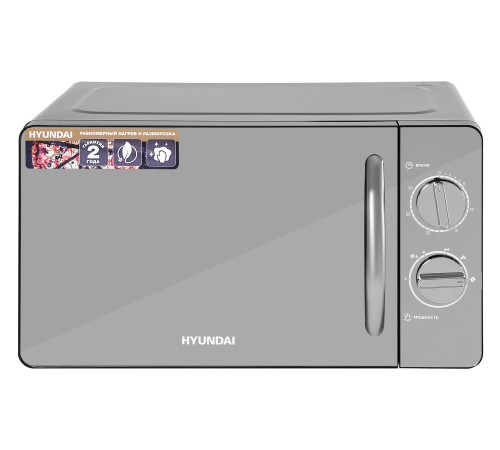 Микроволновая Печь Hyundai HYM-M2007 20л. 700Вт черный/хром Микроволновая Печь Hyundai HYM-M2007 20л. 700Вт черный/хром