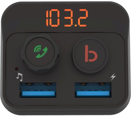 Автомобильный FM-модулятор Ritmix FMT-B100 черный MicroSD BT USB (80000554) Автомобильный FM-модулятор Ritmix FMT-B100 черный MicroSD BT USB (80000554)