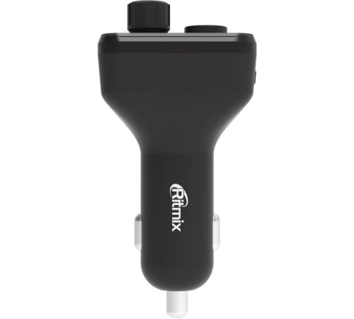 Автомобильный FM-модулятор Ritmix FMT-B100 черный MicroSD BT USB (80000554) Автомобильный FM-модулятор Ritmix FMT-B100 черный MicroSD BT USB (80000554)