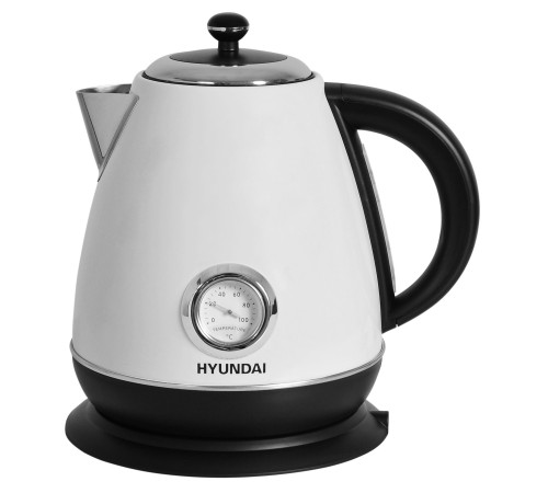 Чайник электрический Hyundai HYK-S4502 1.7л. 2200Вт жемчужный/черный корпус: металл/пластик Чайник электрический Hyundai HYK-S4502 1.7л. 2200Вт жемчужный/черный корпус: металл/пластик