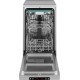Посудомоечная машина Weissgauff DW 4015 серебристый (узкая)