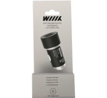 Автомобильное зар./устр. Wiiix UCC-2-37 2.4A+2.4A 2xUSB универсальное черный