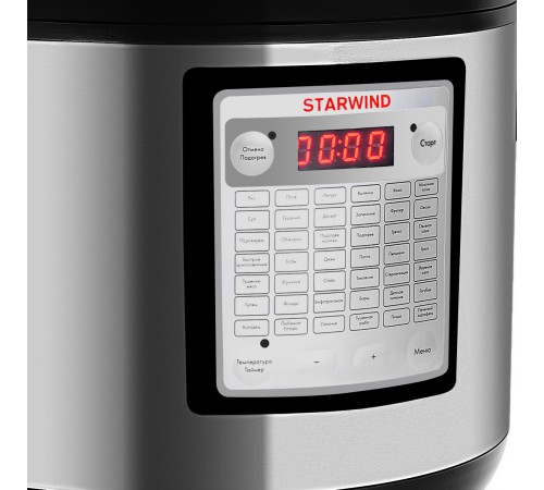 Мультиварка Starwind SMC4201 5л 700Вт серебристый/черный Мультиварка Starwind SMC4201 5л 700Вт серебристый/черный