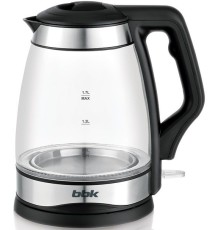 Чайник электрический BBK EK1728G 1.7л. 2200Вт черный корпус: стекло