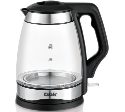 Чайник электрический BBK EK1728G 1.7л. 2200Вт черный корпус: стекло Чайник электрический BBK EK1728G 1.7л. 2200Вт черный корпус: стекло