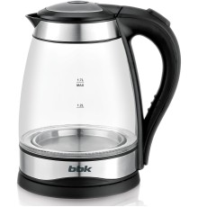 Чайник электрический BBK EK1729G 1.7л. 2200Вт черный корпус: стекло