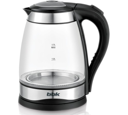 Чайник электрический BBK EK1729G 1.7л. 2200Вт черный корпус: стекло Чайник электрический BBK EK1729G 1.7л. 2200Вт черный корпус: стекло