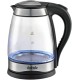 Чайник электрический BBK EK1729G 1.7л. 2200Вт черный корпус: стекло