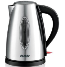 Чайник электрический BBK EK1762S 1.7л. 2200Вт серебристый/черный корпус: металл/пластик