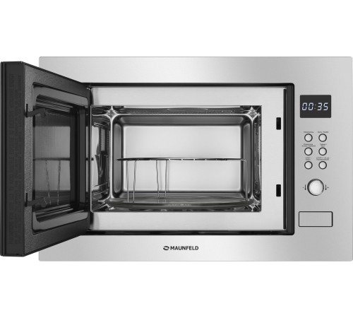 Микроволновая печь Maunfeld MBMO.25.8S 25л. 900Вт нержавеющая сталь/черный (встраиваемая) Микроволновая печь Maunfeld MBMO.25.8S 25л. 900Вт нержавеющая сталь/черный (встраиваемая)
