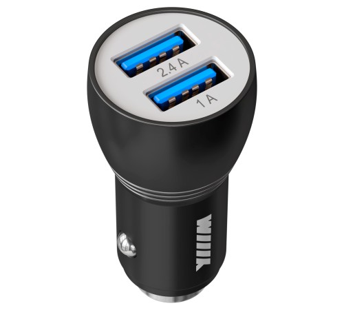 Автомобильное зар./устр. Wiiix UCC-2-17B 2.4A+1A 2xUSB универсальное черный Автомобильное зар./устр. Wiiix UCC-2-17B 2.4A+1A 2xUSB универсальное черный