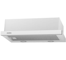 Вытяжка встраиваемая Maunfeld VS Light Glass 60 белый/стекло белое управление: кулисные переключатели (1 мотор)