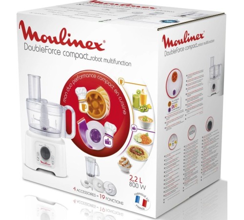 Кухонный комбайн Moulinex Easy Force FP542111 800Вт белый Кухонный комбайн Moulinex Easy Force FP542111 800Вт белый