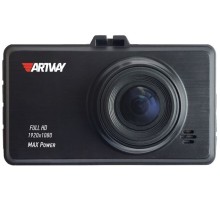 Видеорегистратор Artway AV-400 Max Power черный 2Mpix 1080x1920 1080i 170гр.