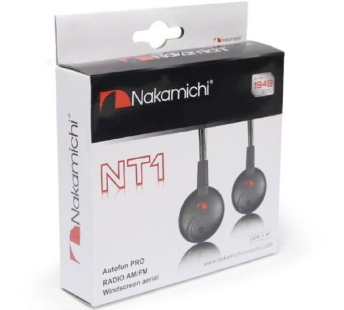 Антенна автомобильная Nakamichi NAK-NT1 активная радио черный Антенна автомобильная Nakamichi NAK-NT1 активная радио черный