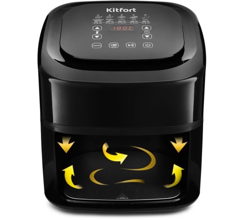 Аэрогриль Kitfort KT-2215 1500Вт черный Аэрогриль Kitfort KT-2215 1500Вт черный