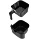Аэрогриль Kitfort KT-2215 1500Вт черный