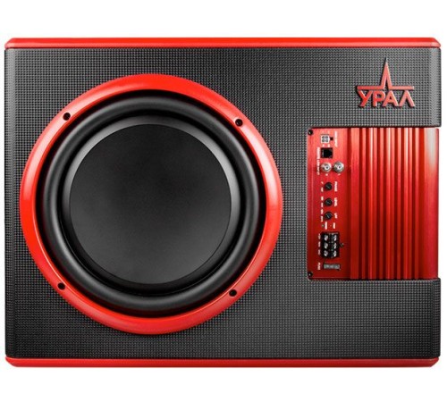 Сабвуфер автомобильный Ural АС-У12А КОМПАКТ 300Вт активный (30см/12") Сабвуфер автомобильный Ural АС-У12А КОМПАКТ 300Вт активный (30см/12")