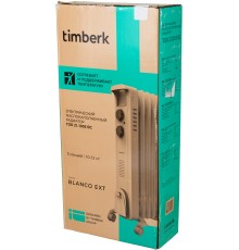 Радиатор масляный Timberk TOR 21.1005 BC 1000Вт белый