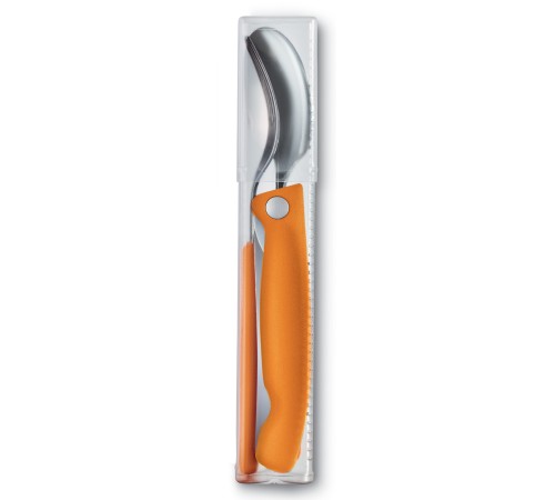Набор столовых приборов Victorinox Swiss Classic набор из 3предм. оранжевый (6.7192.F9) Набор столовых приборов Victorinox Swiss Classic набор из 3предм. оранжевый (6.7192.F9)