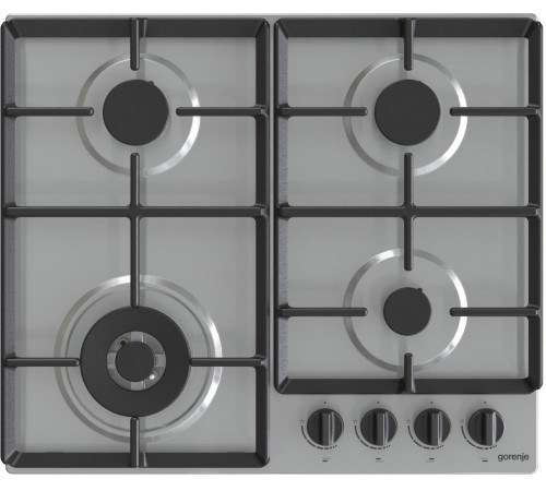 Газовая варочная поверхность Gorenje GW641EBX нержавеющая сталь Газовая варочная поверхность Gorenje GW641EBX нержавеющая сталь