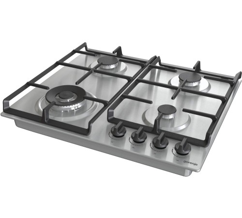 Газовая варочная поверхность Gorenje GW641EBX нержавеющая сталь Газовая варочная поверхность Gorenje GW641EBX нержавеющая сталь