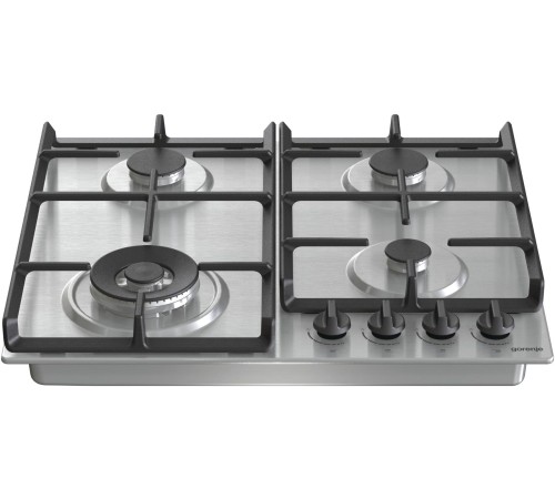 Газовая варочная поверхность Gorenje GW641EBX нержавеющая сталь Газовая варочная поверхность Gorenje GW641EBX нержавеющая сталь